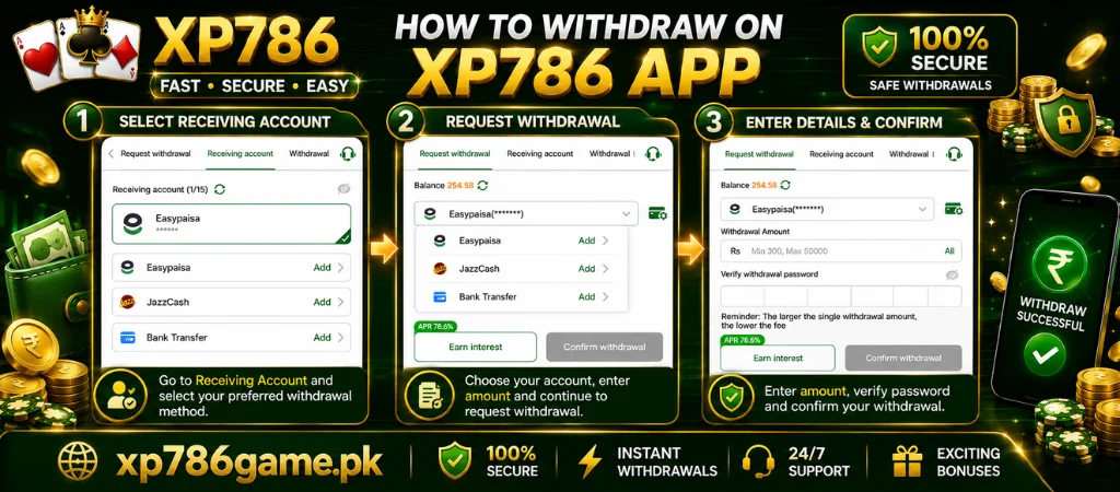 Xp786 withdrawal method xp786game.pkXp786 withdrawal method xp786game.pk
