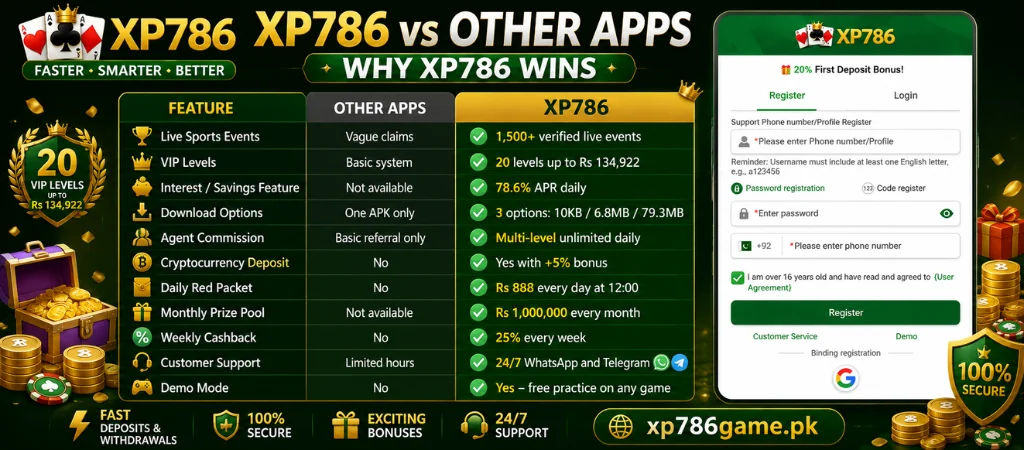 xp786 game register guide xp786game.pk