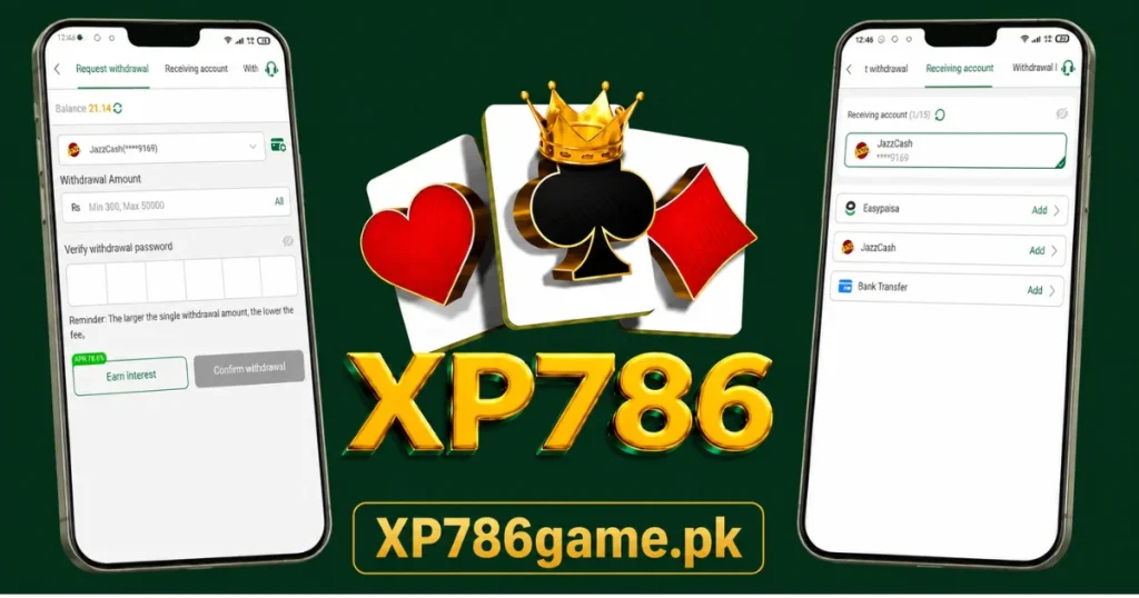 xp786 withdraw guide